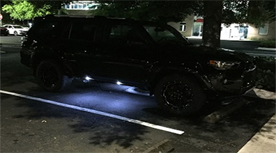 LED Under-car Puddle Illumination