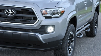 2 in 1 LED Projector Fog Lights w/LED Accent Light