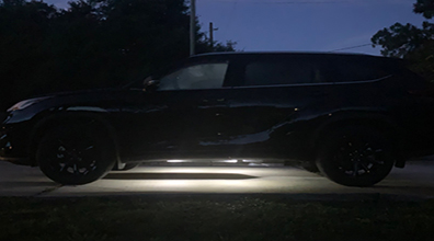 LED Under-car Puddle Illumination
