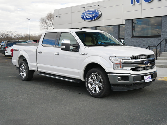 Used 2019 Ford F-150 Lariat with VIN 1FTFW1E46KKE37454 for sale in Hastings, Minnesota