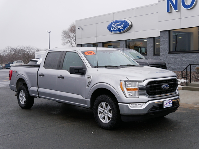 Used 2021 Ford F-150 XLT with VIN 1FTFW1E55MFB89816 for sale in Hastings, Minnesota