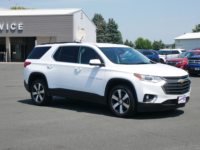 Used 2021 Chevrolet Traverse 3LT with VIN 1GNEVHKW7MJ155840 for sale in Northfield, Minnesota