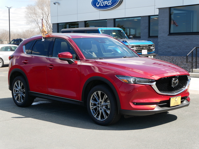 Used 2021 Mazda CX-5 Signature with VIN JM3KFBEY7M0423737 for sale in Hastings, Minnesota