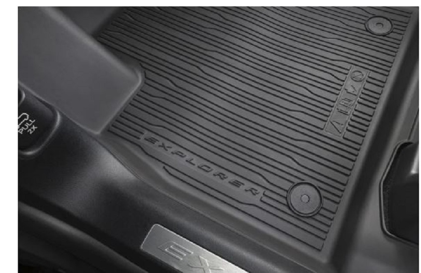 Floor Liners, Front and Second Rows (without Carpet Floor Mats)