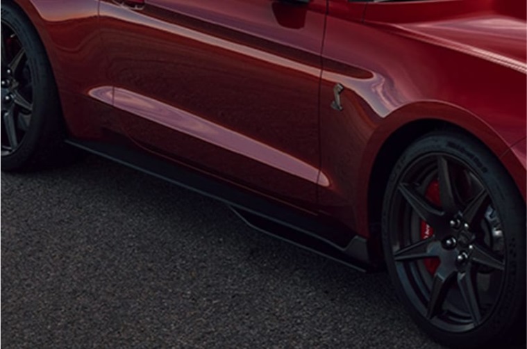 Red Painted Brake Calipers
