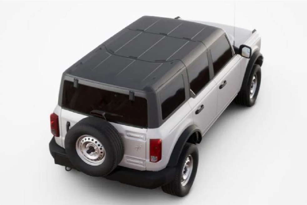 Hard Top, Carbonized Gray Molded-in-Color (MIC)