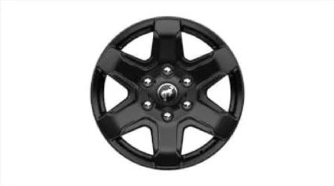 17" Black High Gloss-Painted Aluminum Wheels