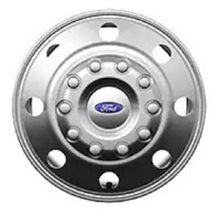 17" Forged Polished Aluminum with Bright Hub Covers/Center Ornaments