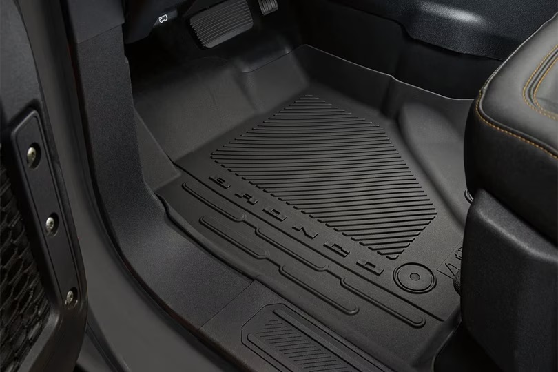 Floor Liners, Front and Rear (with Carpet Floor Mats)