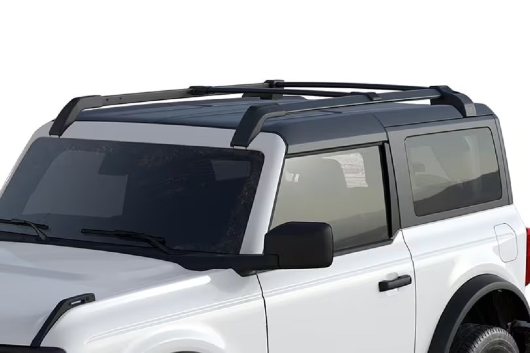 Roof Rails with Crossbars, Black
