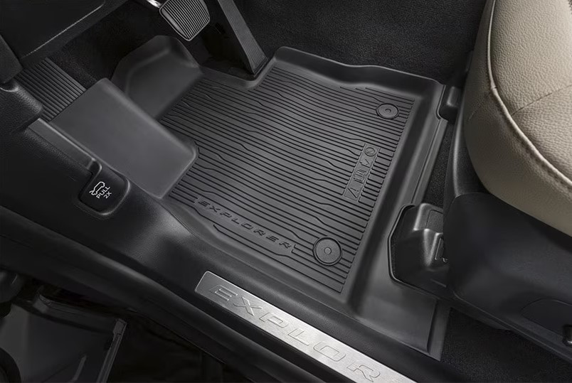 Floor Liners, Front and Second Rows (with Carpet Floor Mats)