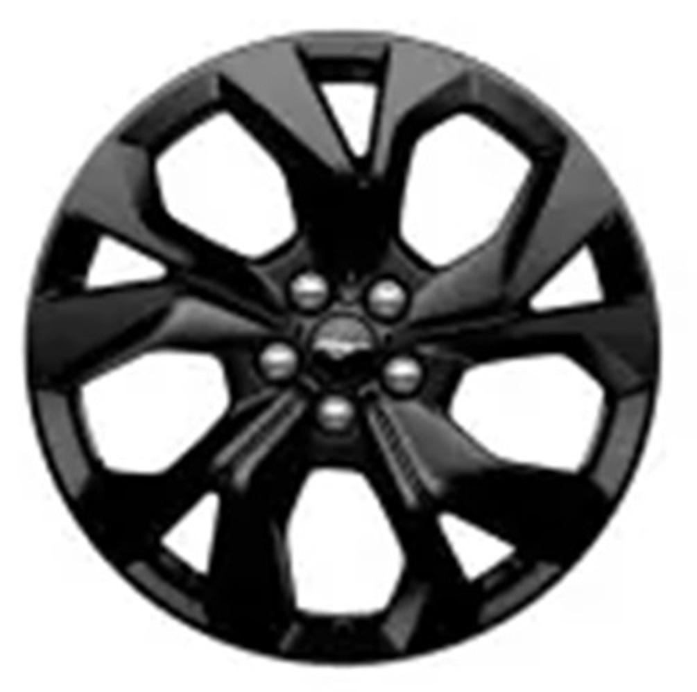 19" High Gloss Black-Painted Wheels