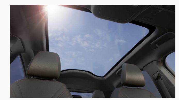 Panoramic Fixed-Glass Roof with Infrared Reflective (IRR) Windshield