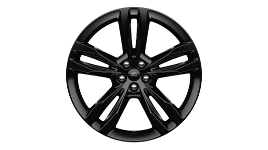 21" Premium Gloss Black-Painted Aluminum Wheels