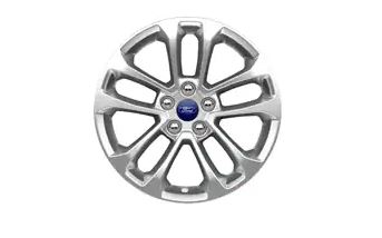 17" Shadow Silver-painted Aluminum Wheels