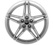 19" x 9" Luster Nickel-Painted Forged Aluminum Wheels