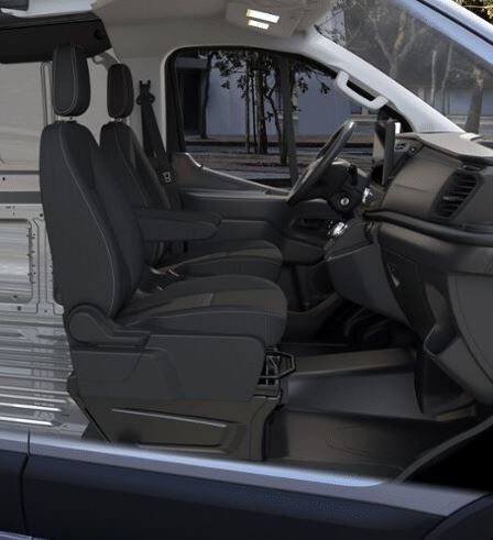 Ebony Cloth, 2-way Manual Driver and 2-way Manual Passenger Seats